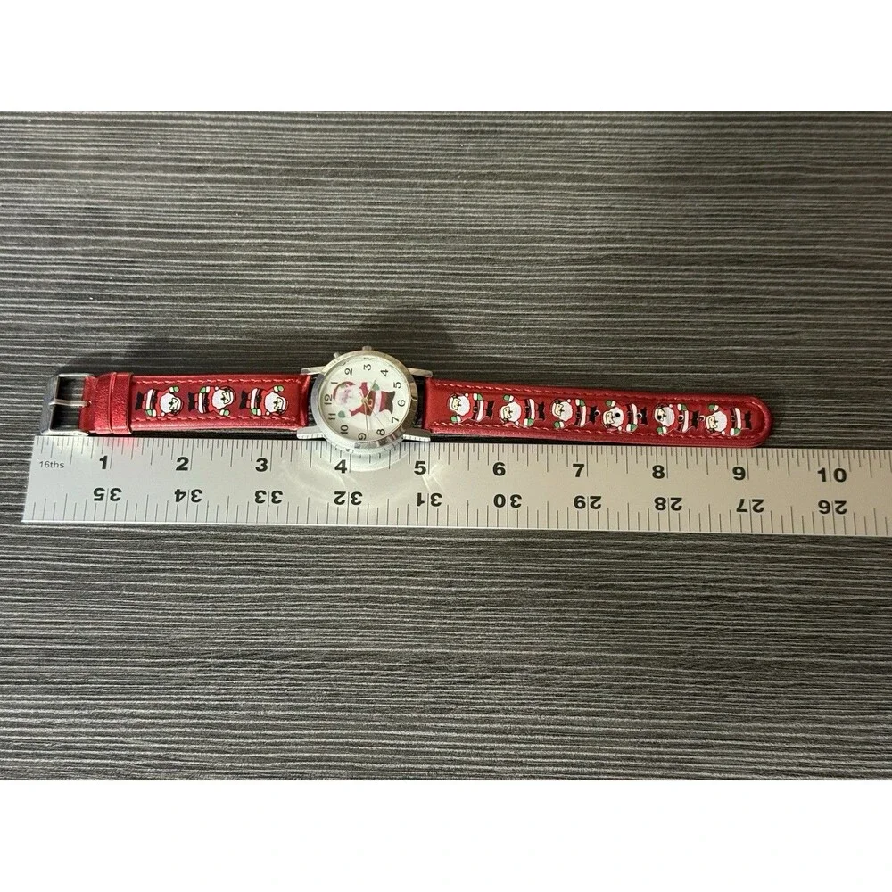 Ho-Ho-Ho! Festive Fun with this Santa Claus Women's Watch New Battery
